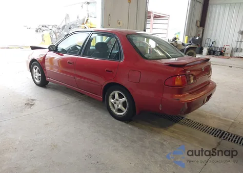 2001 Toyota Corolla S from USA, damaged, VIN 1NXBR12E41Z420637